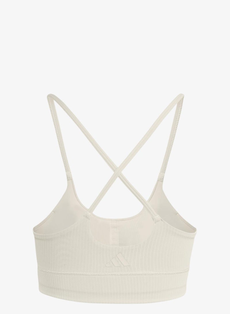 اديداس حمّالة صدر adidas All Me Light Support Rib Bra Long Line - Image 2